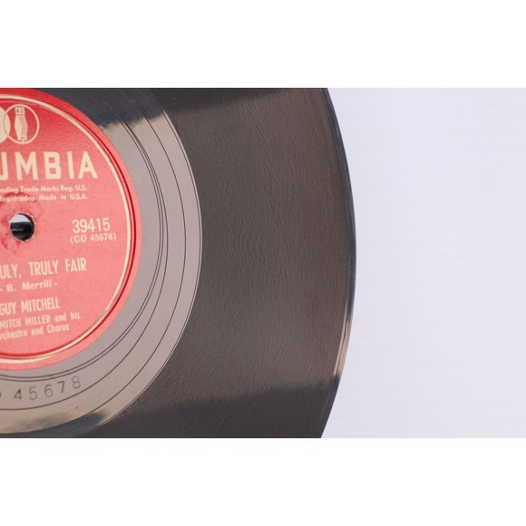 Guy Mitchell -My Truly, Truly Fair/ Who Knows Love 1951 10" 78 rpm Record 39415 - Picture 9 of 16